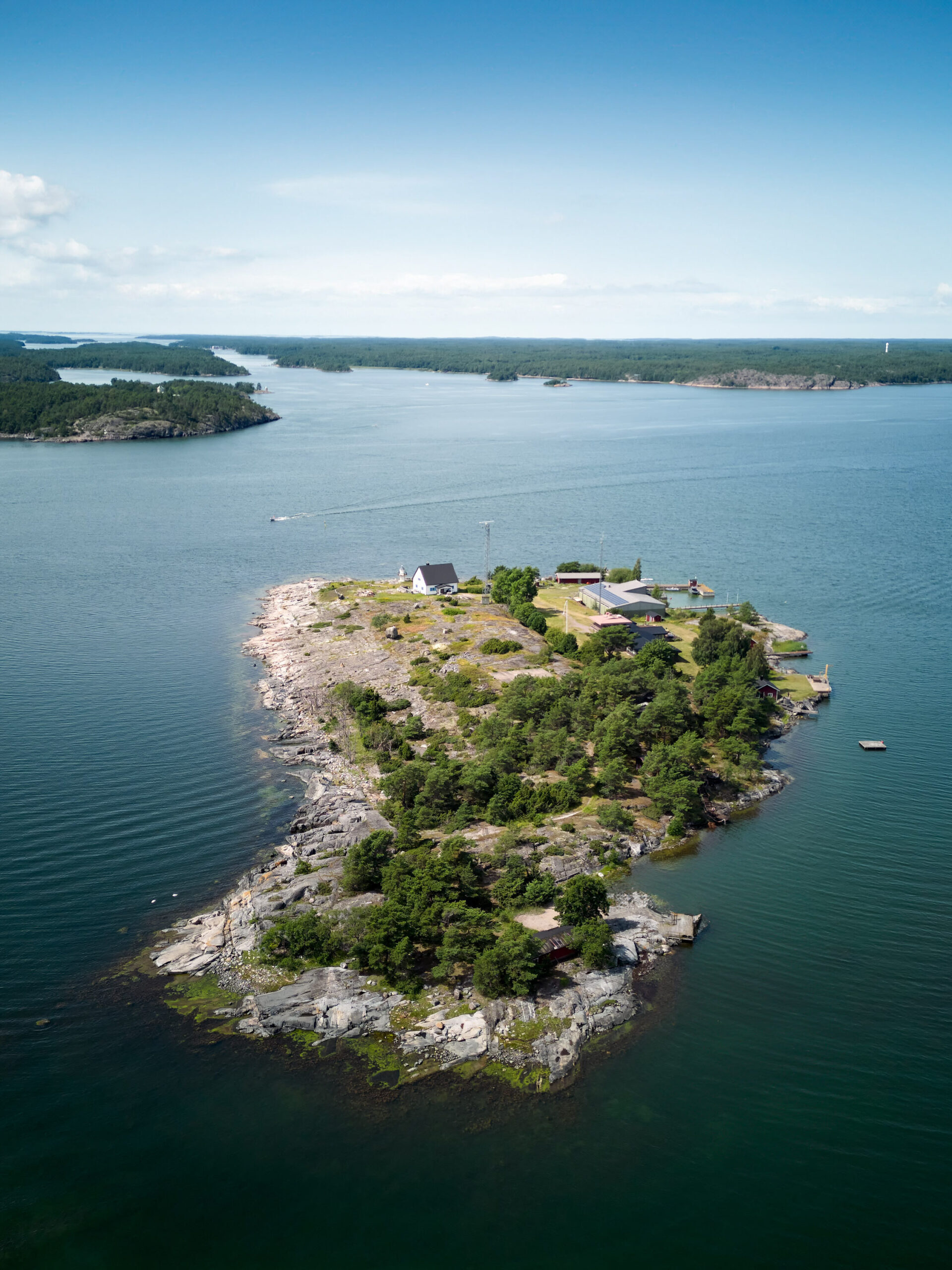 Fagerholm Island Aerial